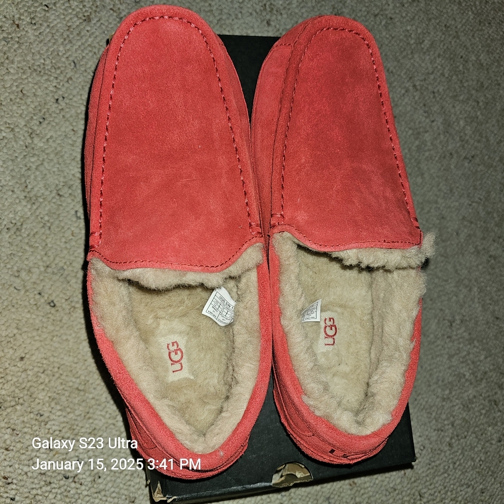 MEN'S ASCOT UGG SLIPPERS SIZE 12